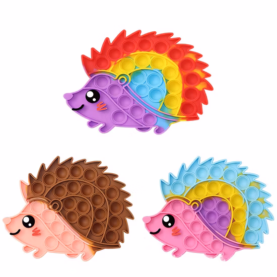 Commercio all'ingrosso Antistress Casa di Natale Tartaruga Riccio Fidget Puzzle Giocattoli Regalo di Natale Jumbo Bambini Fidget Giocattoli sensoriali