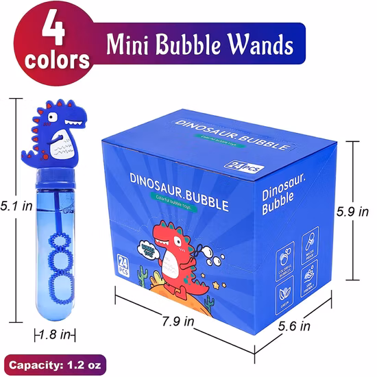 Bambini Cerchio Silicone Bambini Colore pastello Dinosauro Portamonete Borsa Nuovo Pops Toy It Push Pouch Portafoglio Nuovo carino Mini Morbido Portafoglio in silicone Borse Cerniera Push Bubble