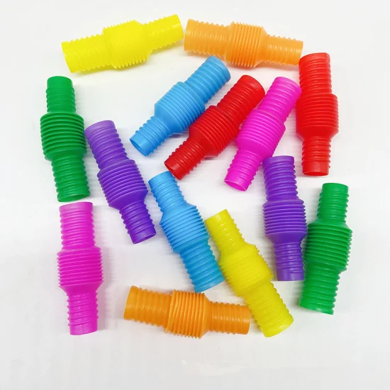 Fabbrica diretta a buon mercato Mini tubo giocattolo antistress autismo sensoriale Fidget giocattolo Pop Push Fidget giocattolo tubo
