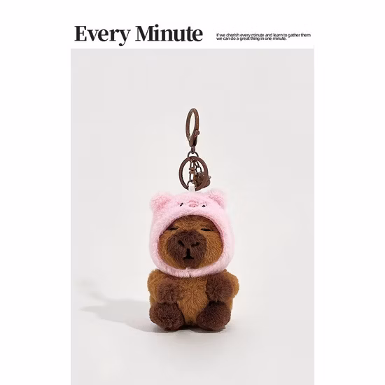 Cartone animato alla moda che mangia mano coccodrillo peluche portachiavi bambola pendente coppia zaino accessori regalo