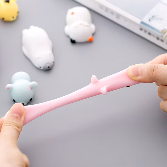 Autismo sensoriale animale Agitarsi Giocattoli Jumbo Cat Toys Squishy Mochi Promozionale Cartoon Antistress Mochi Squishy